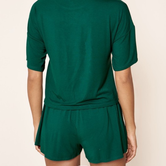 Three pieces Cute comfy Set for Women Summer Vacation Travel Loungewear Outfit. - Picture 9 of 10